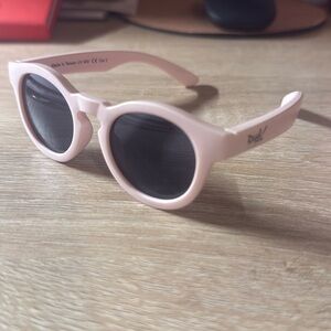 Light pink real shades baby polarized sunglasses